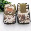 L2215 vertical 7-inch three-layer camouflage waist bag, multi-functional mobile phone bag, men's waist bag, hanging bag, Yiwu, diverse Item Picture